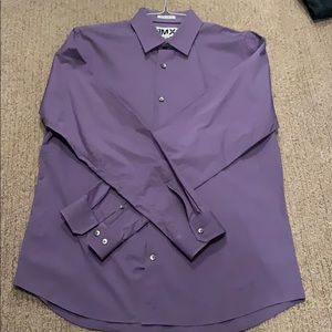 Express 1MX Extra Slim Fit Dress Shirt
